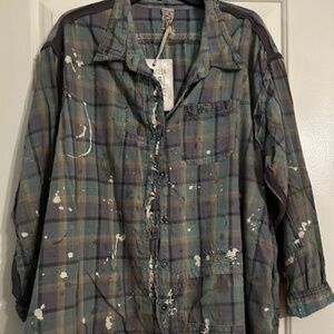 NWT - Check Adison Workshirt In Wave